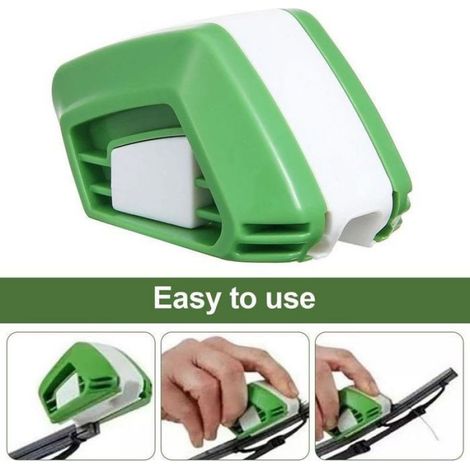 Lot 3 Outils réparation essuie-glace auto avec éponge (1/4)