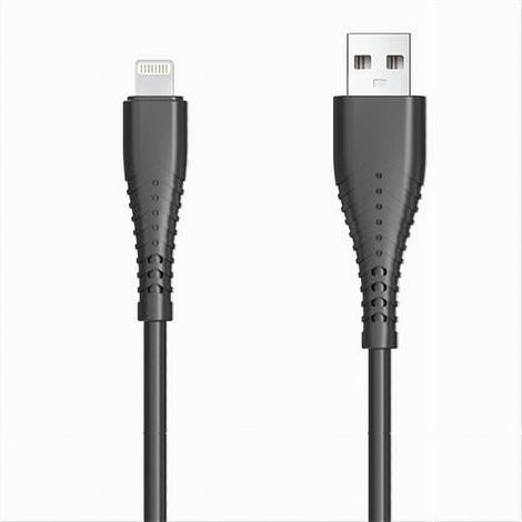 Trade Shop - Capacidad Usb Para Iluminar 3 A 1 Mt Ricarica Rapida Datos Para Iphone Ipad F-ip048 - (1/4)