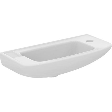 EUROVIT HANDWASCHBECKEN 125 X 500 X 235 MM, WEISS (R421901) (1/3)