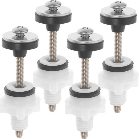 4pièces Vis De Fixation Pour Abattant Wc (1/5)