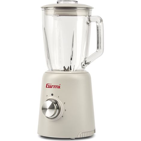 Girmi FR93 Frullatore 1000W 1,5L con bicchiere in vetro - Colore CREMA