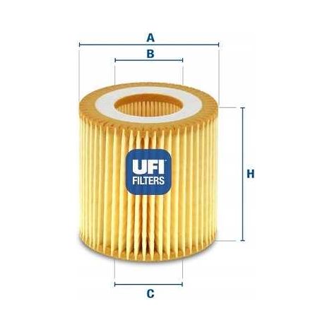Filtro de aceite UFI 25.029.00 (1/3)