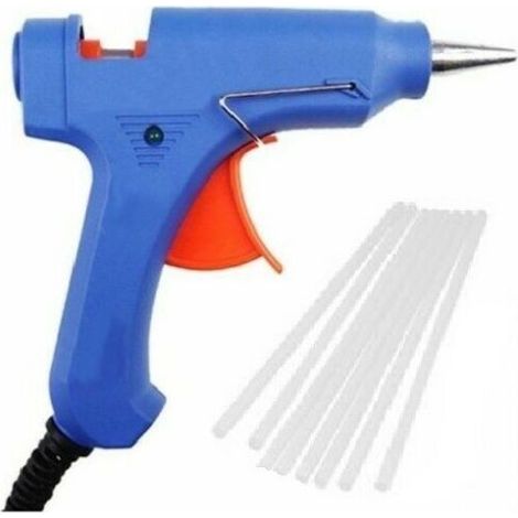 PISTOLA 60W PER COLLA A CALDO STICK SILICONE 50 - 60HZ 100-240V BRICOLAGE - 16 Stick - Tipologia: 8 Stick