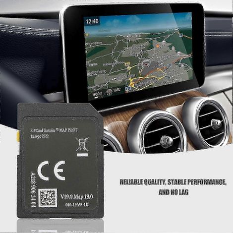 Carte SD de navigation GPS Europe pour Mercedes-Benz Garmin Map Pilot Star1 v17 2022-2023  A2189062404