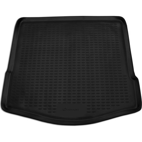 TAPPETINO VASCA BAULE COMPATIBILE CON FORD Focus II, 2004-, sedan  TAPPETINO IN GOMMA TPE  BORDO ALTO 3D ANTISCIVOLO IMPERMEABILE