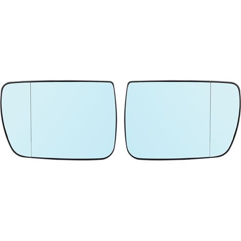 Rétroviseurs extérieurs bleus chauffants 2 pièces, accessoires auto compatibles X5 Série E53 (gauche + droite) (1/5)
