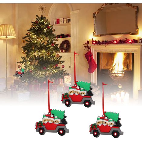 Set mit 3 PVC-Weihnachtsbaumkugeln zum Aufhängen, für Weihnachtsdekorationen X2171 (1/5)