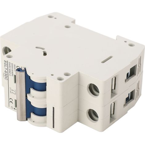 DC-Leistungsschalter 2-polig 16A Überlastschutz DIN-Schienenmontage Miniatur-Leistungsschalter für Solar-PV-Systeme DC500V (1/5)