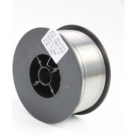 Bobine de fil à souder MIG MAG 0.8mm 1kg – Auto-protégé sans gaz – Faibles projections – Pour soudage extérieur et structures légères - E71T-GS (1/5)