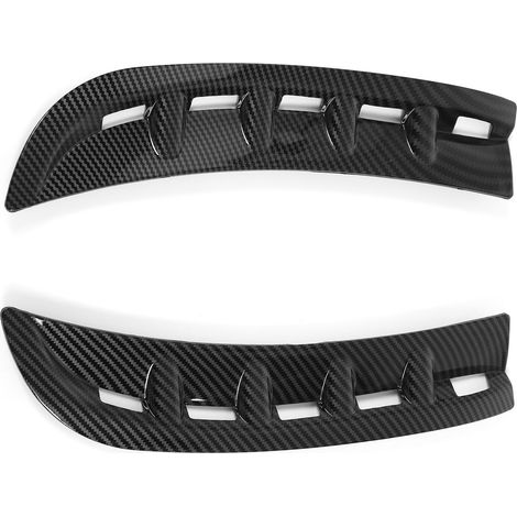 Paire de déflecteurs d'air avant gauche et droite, spoiler de protection en fibre de carbone style AMG pour Mercedes-Benz CLS C257. (1/5)