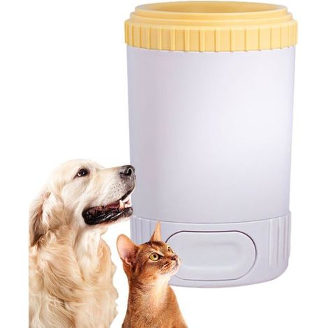 BelleRise - Nettoyeur de Griffes de Chien, Nettoyeur Automatique Pour Animaux de Compagnie, Gommage à la Boue de Silicone 3,54 X 3,54 Pouces (1/5)