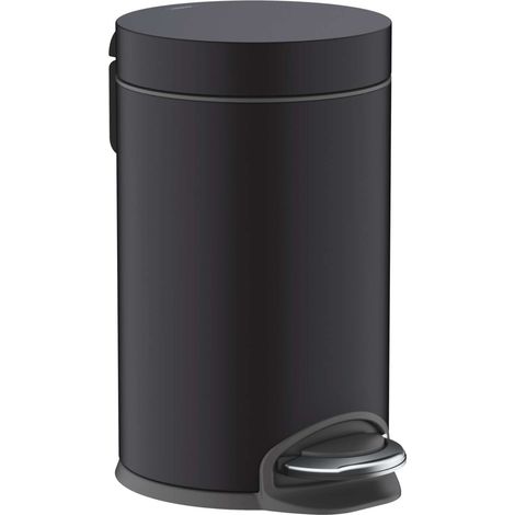 hansgrohe AddStoris Treteimer 41775670 Fassungsvermögen 3 l, freistehend, mattschwarz (1/10)