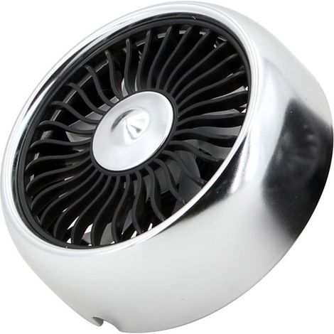 Ventilateur de sortie d'air voiture rotatif à 360 degrés (1/5)