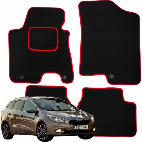 Tappetini in velluto per Kia Cee'd II 2012-2018 tergicristalli per auto R