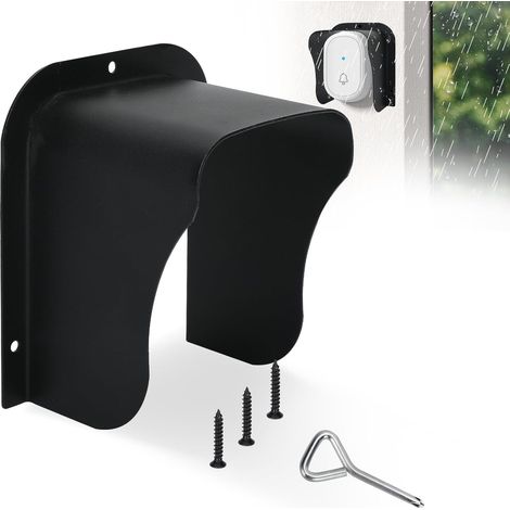 Housse de protection contre la pluie pour sonnette Ring, protection étanche pour sonnette Ring, protection anti-reflets pour sonnette Ring, protection pour système de contrôle d'accès-AquaForge