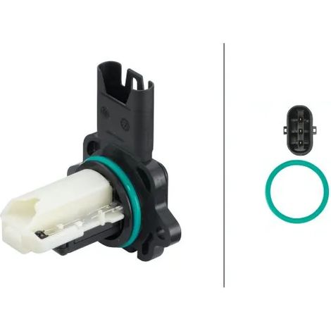 Débitmètre de masse d'air Hella 8ET 009 142-631 BMW 13 62 7 551 638 7 551 638