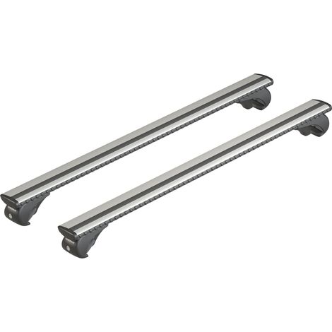 Silenzio Rail, set completo barre portatutto in alluminio - L - Evos RA - 128 cm (1/5)