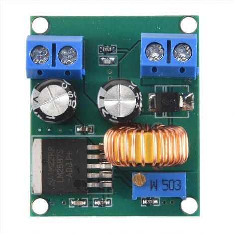 Module d'alimentation Step Up Convertisseur Boost 3V5V12V vers 19V24V30V36V (1/5)