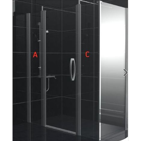 AKW Larenco Full Height Side Panel 700mm Wide