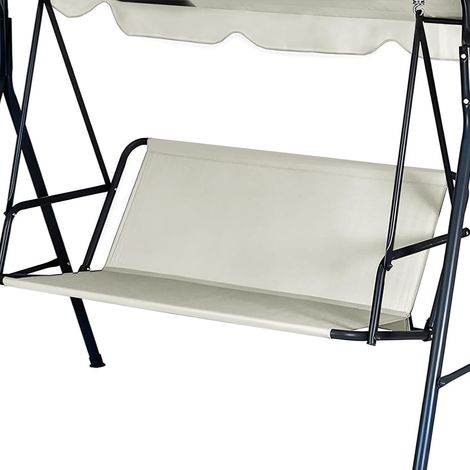 Coussin de banc de balançoire, pièces de rechange, coussin de remplacement pour balançoire de jardin, coussin de siège de chaise de jardin, tissu Oxford 900D imperméable et indéchirable pour housse de (1/4)