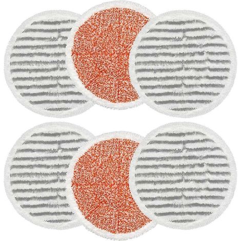 Lot de 6 lingettes S7000 pour balai vapeur Shark séries S7000AMZ et S7001 (1/5)
