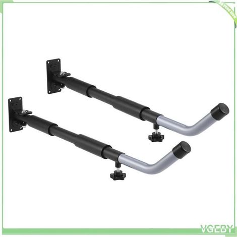 Support de rangement mural - FAFEICY - 63–104 cm télescopique - Alliage d'aluminium - Charge 50 kg - Rotation 90° (1/5)