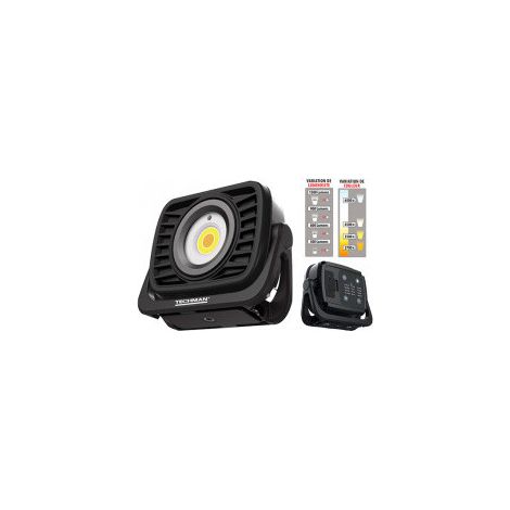 Wiederaufladbarer Projektor mit Einstellbarer Farbtemperatur – Einstellbarer Farbprojektor – 1500 Lumen, Stromversorgung Ba