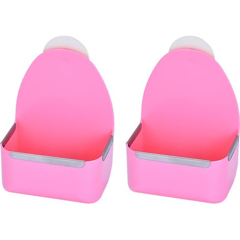 Bol Alimentaire Pour Lapin - Fixation Par Vis - Anti-renversement - Bord Anti-rongement - PP - 1 Pièce (1/5)