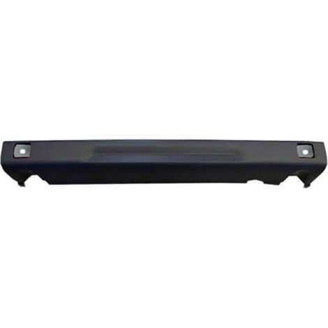 Pare-choc arrière central noir Fiat Doblo 1 phase 2 2005-2010
