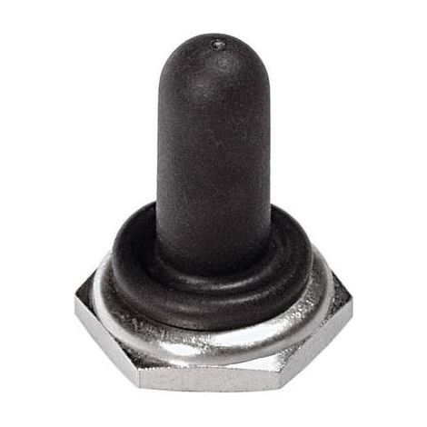 Capuchon APEM N35111005 nickelé, noir 1 pc(s) (1/2)