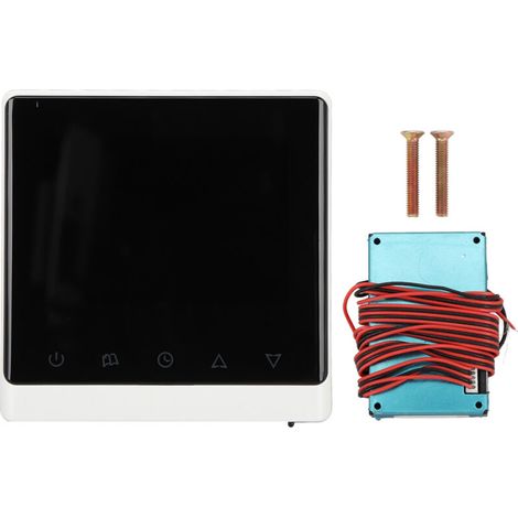 Termostato intelligente per condizionatore d'aria, termostato domestico con schermo LCD, supporta il monitoraggio di temperatura e umidità -Crezuo