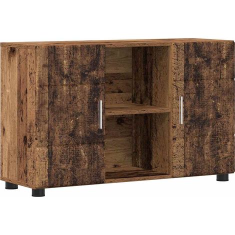 Maison Exclusive - Aparador con estante FLORIN Madera vieja 88,5