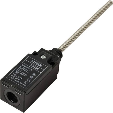 TRU COMPONENTS XZ-9/109 Fine corsa 250 V/AC 10 A Asta Momentaneo IP65 1 pz.