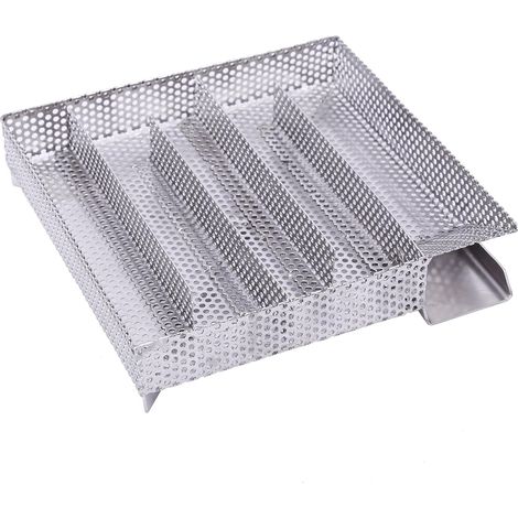 BBQ-Kaltrauchgenerator 20,5 x 20,5 cm Edelstahl V2A zum Kalträuchern von Lebensmitteln in einer Räucherei (1/5)