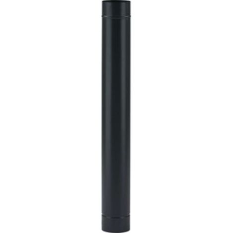 TUBO PORCELLANATO D 15 X H 100CM NERO OPACO CLASSIC - 1 pezzo