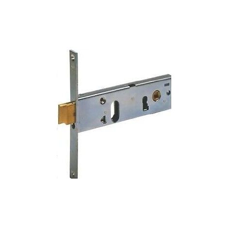serratura da infilare a cilindro per fasce art. 44150/44151 cisa e70 - frontale mm 20