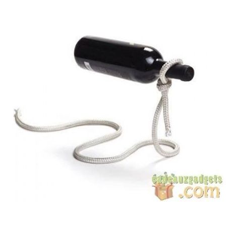 Porte-bouteille lasso en corde magique