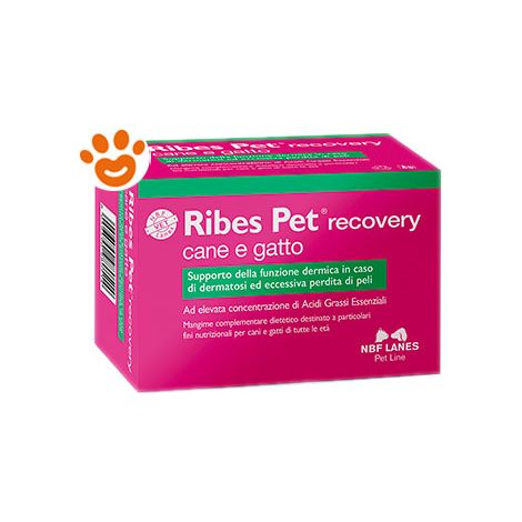 NBF Lanes Dog e Cat Ribes Pet Perle Recovery - NBF Lanes Dog e Cat Ribes Pet Perle Recovery - Confezione da 60 perle