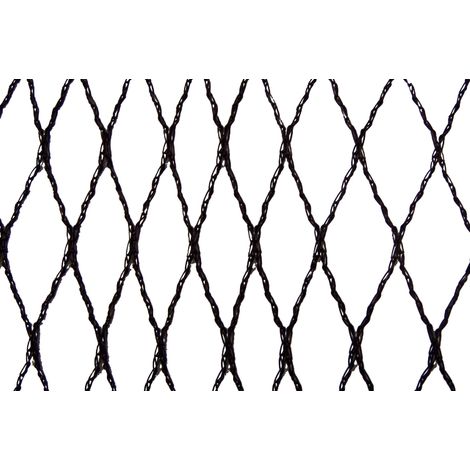 Filet anti-oiseaux - Maille de 15mm Noir 10m x 20m