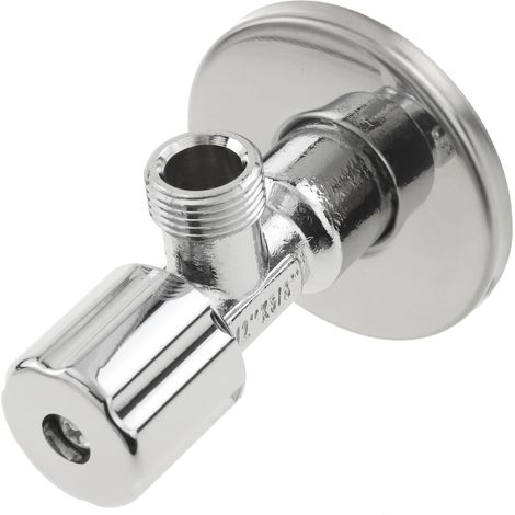 PrimeMatik - Robinet à angle de verrouillage de piston réglable de 1/2 "-3/8" (1/5)