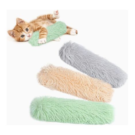 3er-Set Katzenkissen mit Bio-Katzenminze, interaktives Spielzeug (1/5)