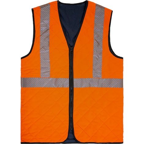 Gilet haute-visibilité rafraîchissant T2S - Orange - L