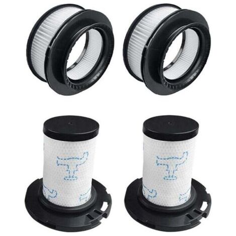 4 Kit de filtration pour Aspirateur Rowenta X-Force Flex 11.60 12.60 14.60 15.60 pour RH98xx (Remplacement Filtre après moteur ZR009008 et Filtre en mousse séparateur ZR009007)