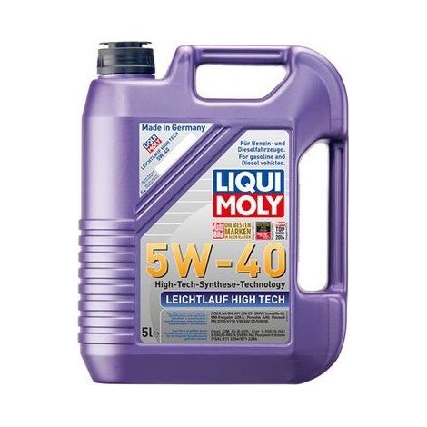 LIQUI MOLY 5W-40 HUILE POUR MOTEUR 5 L VOITURE (3864) LIQUI MOLY GMBH (1/3)