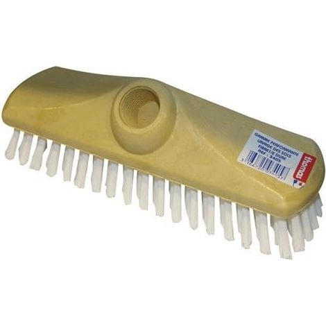 1 Balai Nylon 23cm, Brosse Lave-Pont, Nettoyage Terrasse, Extérieur