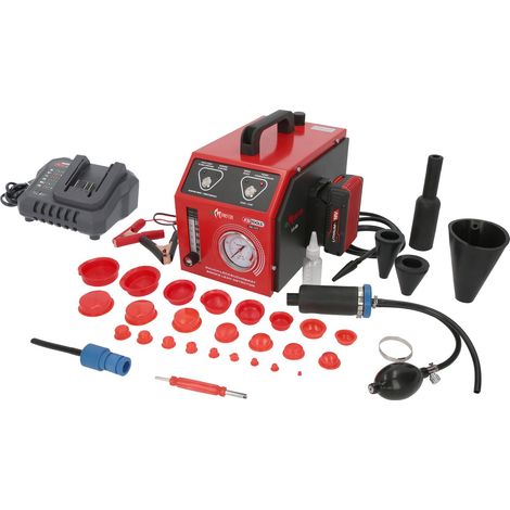 Machine à fumée pour la détection de fuites, avec batterie de 2 Ah, 36 pcs