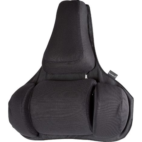 Fellowes Supporto schiena con cuscino lombare in memory foam Professional Series Ultimate, Grigio (1/5)