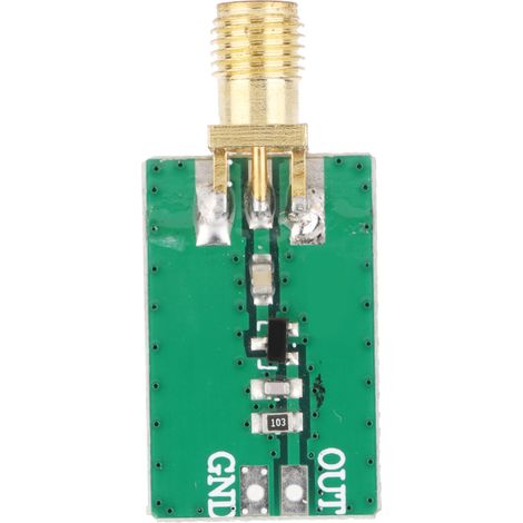 Módulo de detección de RF: Detector de señal de descarga con un rango de amplitud de alta frecuencia de 0,1–3200 MHz. (1/5)