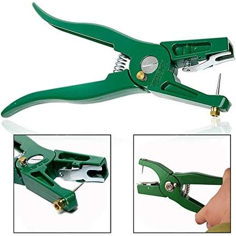 Pinza per marcatura auricolare da 1 pezzo, strumento per marcatura auricolare, per l'installazione di suini, mucche per fattorie e ranch