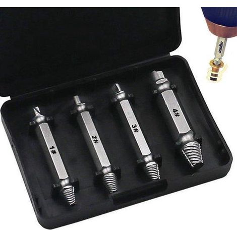 Set per la rimozione di viti – Rimuovere le viti in modo rapido e semplice – Set per la rimozione di viti viti spanate rimuovere le viti che girano a vuoto